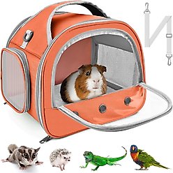 jansno Portable Small Animal Carrier Pouch, Orange
