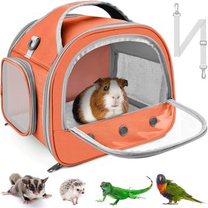 jansno Portable Small Animal Carrier Pouch, Orange