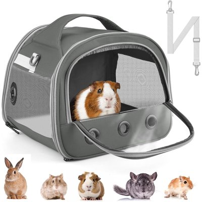 jansno jansno Portable Small Animal Carrier Pouch, Grey