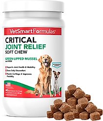 VetSmart Formulas Critical Joint Relief Soft Chew for Dogs, 60 count