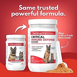 VetSmart Formulas Critical Immune Defense Mushroom & Turmeric Compound Dog & Cat Supplement, 6.3-oz bottle, 1 count slide 2 of 9