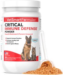 VetSmart Formulas Critical Immune Defense Mushroom & Turmeric Compound Dog & Cat Supplement, 6.3-oz bottle, 1 count