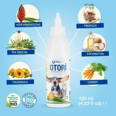 Show full view: Aloeplus Otorì Resolutive Ear Cleanser for Dogs & Cats, 4.23-fl oz bottle slide 8 of 9
