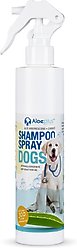 Aloeplus Itchy Skin Relief, Hypoallergenic Rinse-Off Spray Shampoo for Dogs, 8.45-fl oz bottle