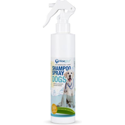 Aloeplus Aloeplus Itchy Skin Relief, Hypoallergenic Rinse-Off Spray Shampoo for Dogs, 8.45-fl oz bottle