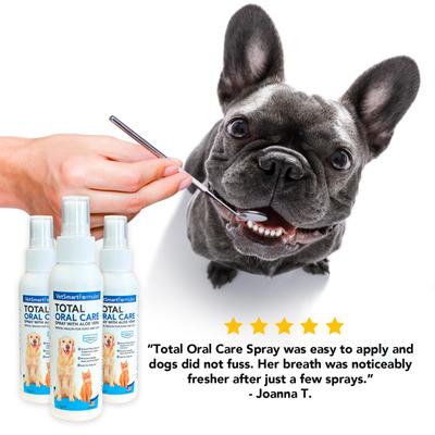 Show full view: VetSmart Formulas Total Oral Care Dog & Cat Dental Spray, 4-oz bottle, 1 count slide 6 of 13