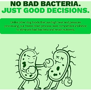 Get Joy Beef Recipe Human-Grade All Life Stages Freeze-Dried Raw Dog Food, 32-oz bag