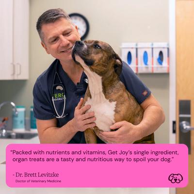 Show full view: Get Joy Superfood Beef Organ Liver High Protein, Grain & Gluten-Free Freeze-Dried Dog Treats, 4-oz bag slide 8 of 11