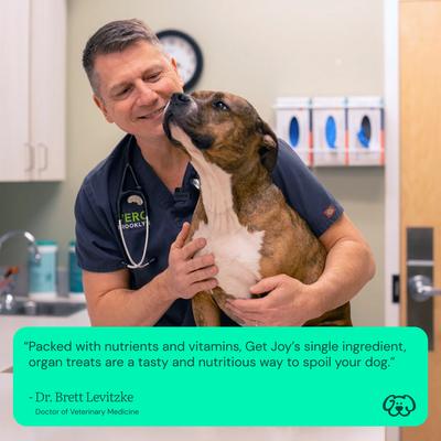 Show full view: Get Joy Superfood Beef Organ Kidney High Protein, Grain & Gluten-Free Freeze-Dried Dog Treats, 4-oz bag slide 8 of 11