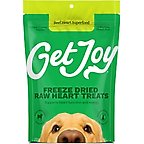 Get Joy Superfood Beef Organ Heart High Protein, Grain & Gluten-Free Freeze-Dried Dog Treats, 4-oz bag
