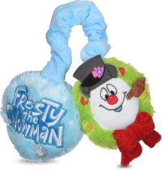 Fetch For Pets WB Holiday Frosty The Snowman Plush Bungee Dog Toy