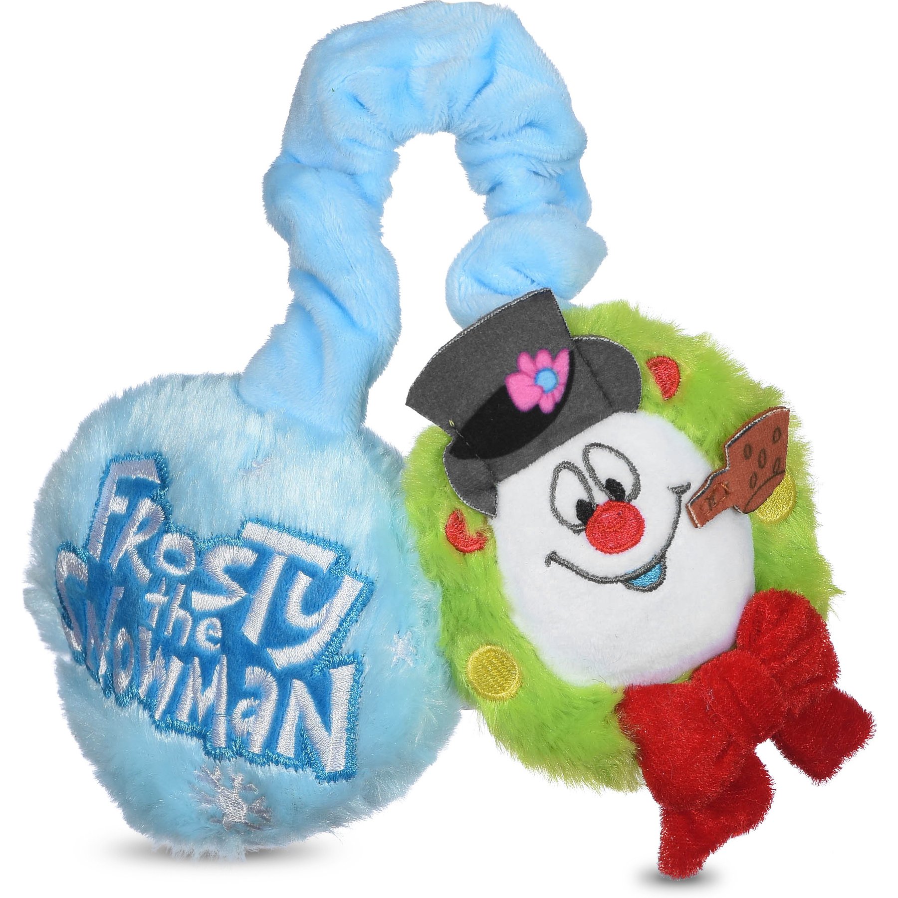 Fetch For Pets Christmas WB Holiday Frosty The Snowman Plush Bungee Dog Toy