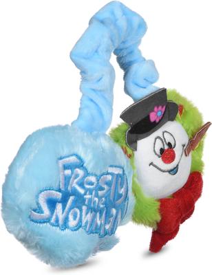 Show full view: Fetch For Pets Christmas WB Holiday Frosty The Snowman Plush Bungee Dog Toy slide 3 of 4
