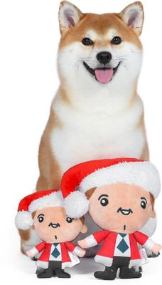 Show full view: Fetch For Pets Christmas Vacation Holiday Clark Griswold Squeaky Plush Dog Toy slide 4 of 4