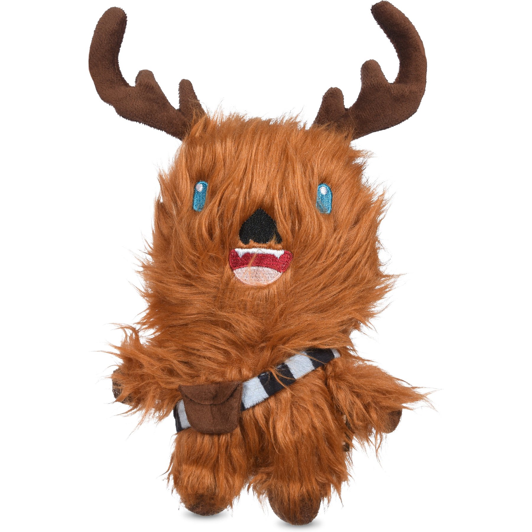 Fetch For Pets Christmas Star Wars Holiday Chewbacca Reindeer Plush Dog Toy