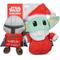 Show in main carousel: Fetch For Pets Christmas Star Wars Holiday The Mandalorian with Present & The Child Santa Plush Dog Toys, 2 count slide 1 of 4
