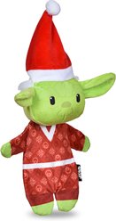 Fetch For Pets Christmas Star Wars Holiday Yoda Elf Squeaky Plush Dog Toy slide 2 of 4