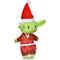 Show in main carousel: Fetch For Pets Christmas Star Wars Holiday Yoda Elf Squeaky Plush Dog Toy slide 3 of 5