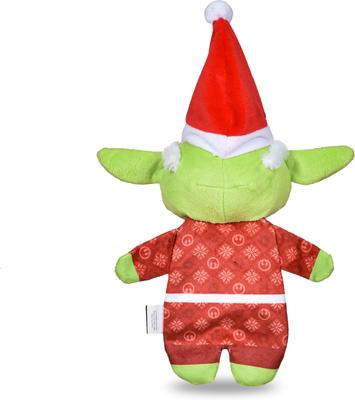 Show full view: Fetch For Pets Christmas Star Wars Holiday Yoda Elf Squeaky Plush Dog Toy slide 2 of 5