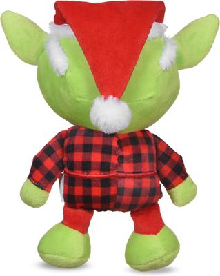 Show full view: Fetch For Pets Christmas Star Wars Holiday Yoda Santa Squeaky Plush Dog Toy slide 3 of 5
