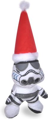 Show full view: Fetch For Pets Christmas Star Wars Holiday Storm T. Santa Squeaky Plush Dog Toy slide 3 of 4