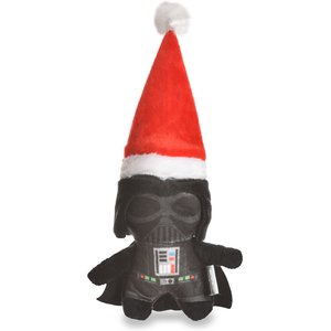 Fetch For Pets Star Wars Holiday Darth Vader Santa Squeaky Plush Dog Toy