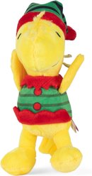 Fetch For Pets Peanuts Holiday Woodstock Elf Squeaky Plush Dog Toy