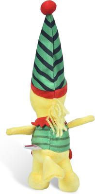 Show full view: Fetch For Pets Christmas Peanuts Holiday Woodstock Elf Squeaky Plush Dog Toy slide 2 of 4