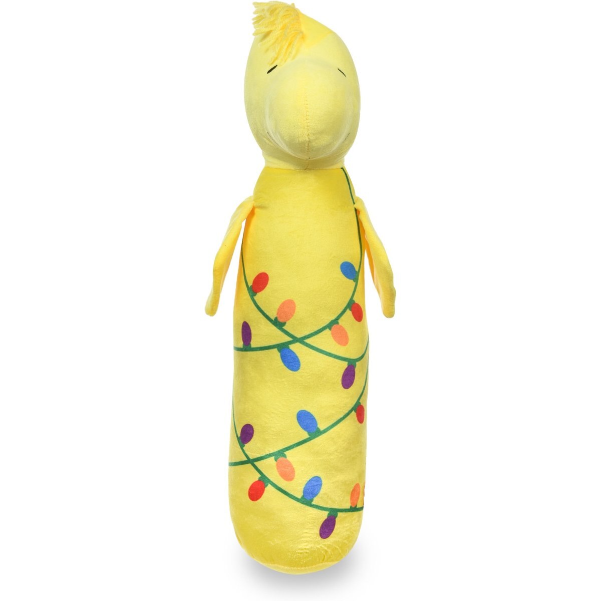 Fetch For Pets Christmas Peanuts Holiday Woodstock Tangled Up Squeaky Plush Dog Toy