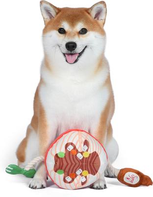 Show full view: Fetch For Pets Christmas Elf Holiday Maple Syrup & Spaghetti Rope Dog Toy slide 5 of 5