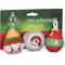 Show in main carousel: Fetch For Pets Christmas Elf Holiday Buddy The Elf, Clausometer & Ornament Ball Squeaky Plush Dog Toys, 3 count slide 3 of 4