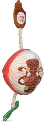 Show full view: Fetch For Pets Christmas Elf Holiday Maple Syrup & Spaghetti Rope Dog Toy slide 4 of 5