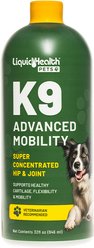 Liquid Health Pets K9 Advanced Mobility Dog Supplement, 32-fl oz bottle