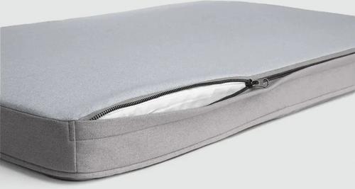 Show full view: Diggs Snooz Dog Crate Pad, Grey, Medium slide 5 of 5