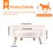 Show in main carousel: Wisfor Elevated Waterproof Nordic Stool Cat Bed, White, Large slide 5 of 11