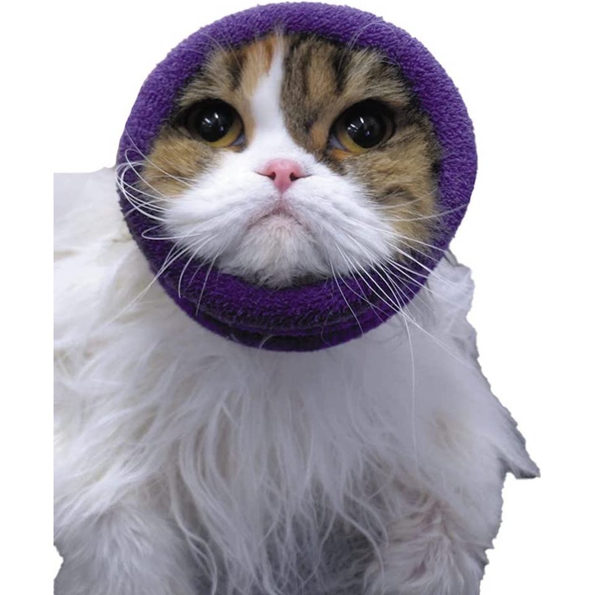 Happy Hoodie Thunder Grooming Fireworks Calming Band for Dogs & Cats, Purple, X-Small