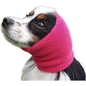 Happy Hoodie Thunder Grooming Fireworks Calming Band for Dogs & Cats, Pink, X-Small