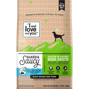I and Love and You Baked & Saucy with Lamb & Sweet Potato Grain-Free Dry Dog Food, 10.25-lb bag