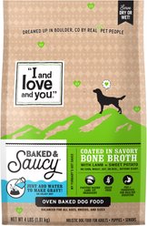 I and Love and You Baked & Saucy with Lamb & Sweet Potato Grain-Free Dry Dog Food, 4-lb bag