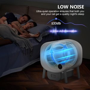 Cumrige Self Cleaning Cat Litter Box, White