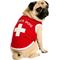 Show in main carousel: Fabulous Fido Service Breathable Lightweight Cooling Dog Shirt, Red, Medium slide 1 of 7
