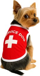 Fabulous Fido Service Breathable Lightweight Cooling Dog Shirt, Red, X-Small