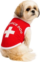 Fabulous Fido Service Breathable Lightweight Cooling Dog Shirt, Red, Small