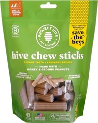 Project Hive Pet Company Hive Dental Stick Dog Chew Treat, Small, 12-oz bag