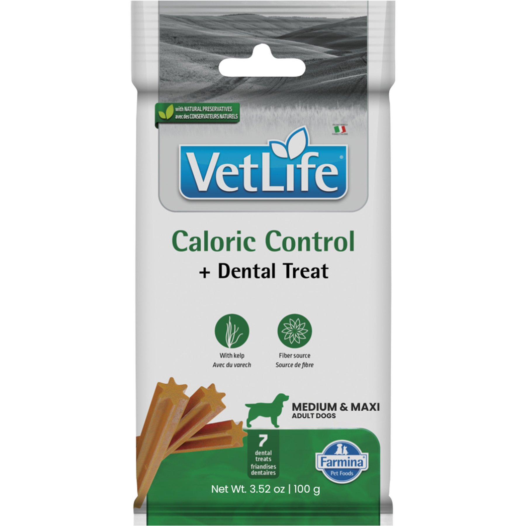 Farmina Vet Life Caloric Control Adult Dog Treats, 14-ozbundle