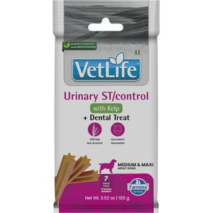 Farmina Vet Life Urinary Control Adult Dog Treats, 3.5-oz bag