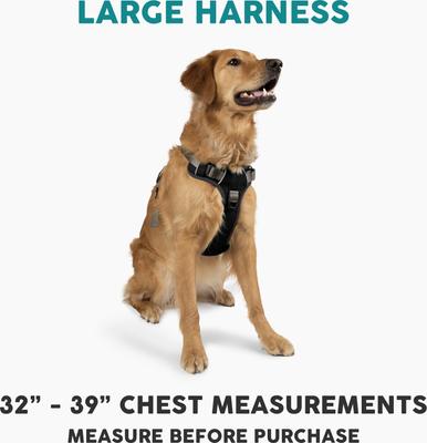 Show full view: Embark Harness Co. Adventure No Pull Dog Harness, Black, Large slide 2 of 8