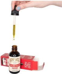 Hemp Well Relief Broad Spectrum Extract Oil Plus Supplement for Dogs, 2-fl oz bottle slide 2 of 7