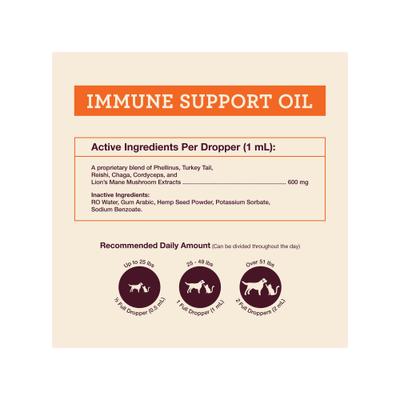 Show full view: Hemp Well Immune Liquid Supplement for Dogs & Cat, 2-fl oz bottle slide 4 of 10