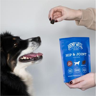 Show full view: Hemp Well Hip & Joint Support Soft Chew Dog Supplement, 60 count slide 8 of 11